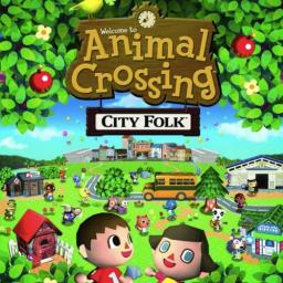 Animal Crossing: City Folk Title Screen